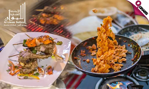 Pasta OR Grill Set Menu at Al Liwan Suites!